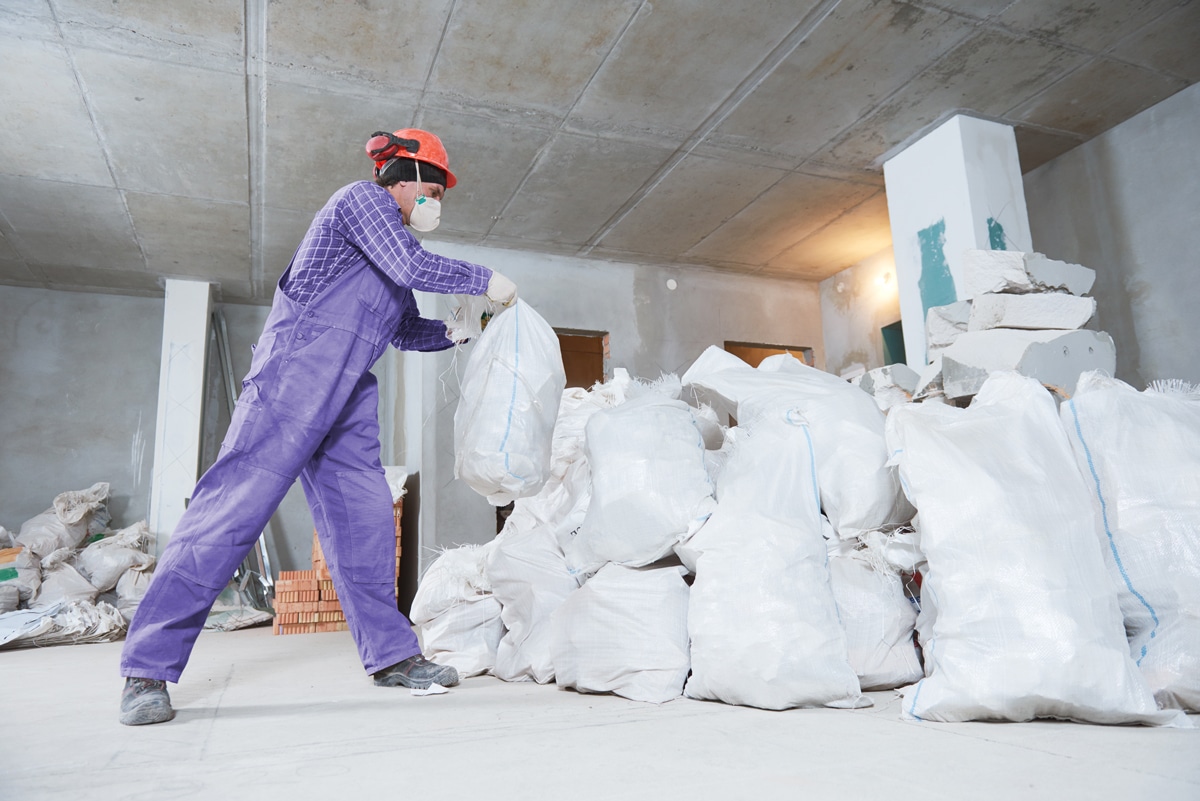 construction clean up